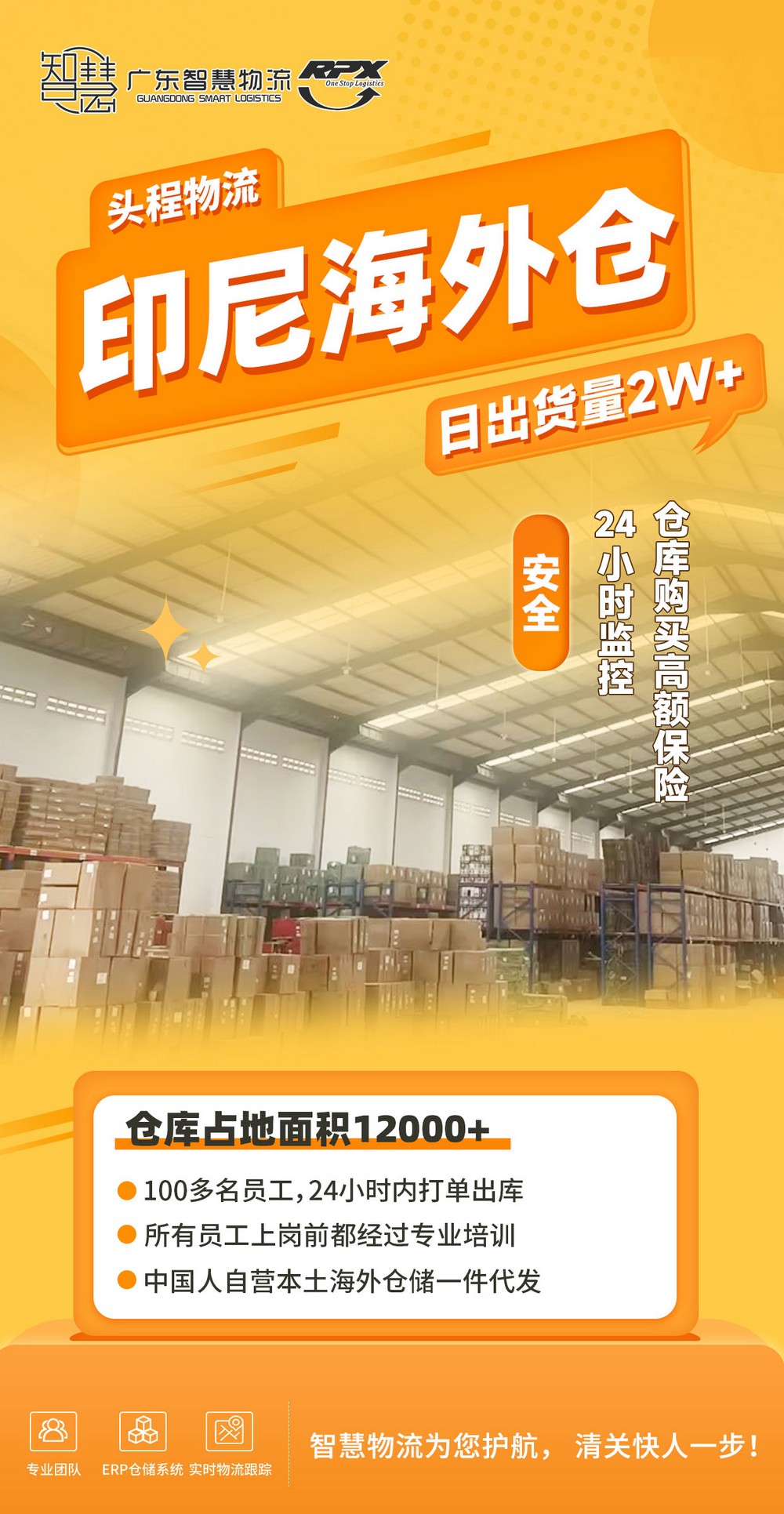 电子产品东莞出口印尼海外仓整柜报价单