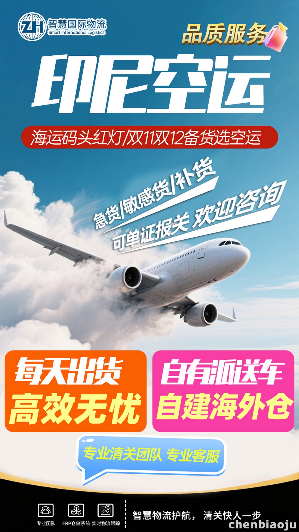 时效领先 · 舱位充足 · 印尼空运全面开跑!